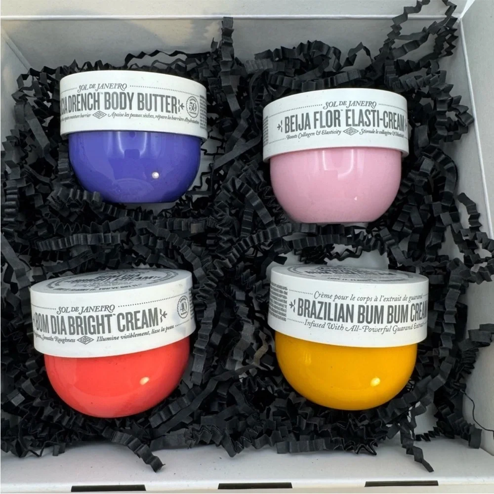 Sol De Janeiro Sephora Beauty Insider Body Cream Set Of 4 x 25ml NEW & Sealed